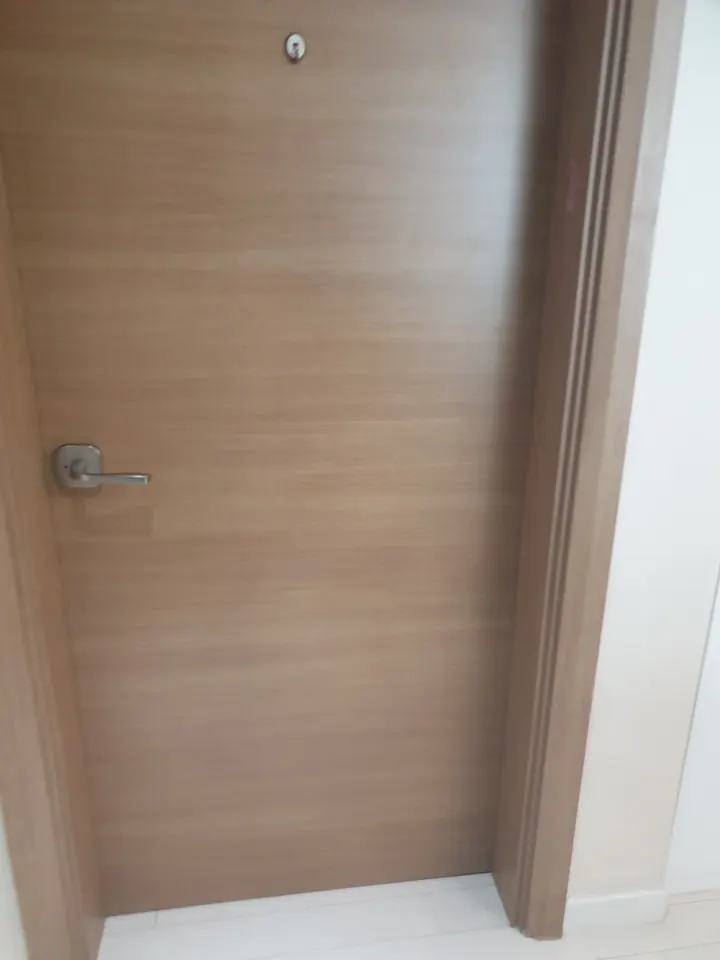 아이방 문 열림 방향 변경 시공 후 모습